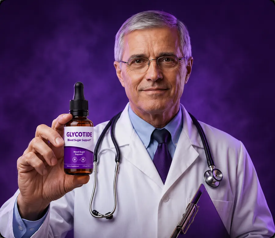 Doctor holding Glycotide